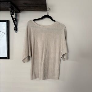 New York & Company Light Beige Sweater